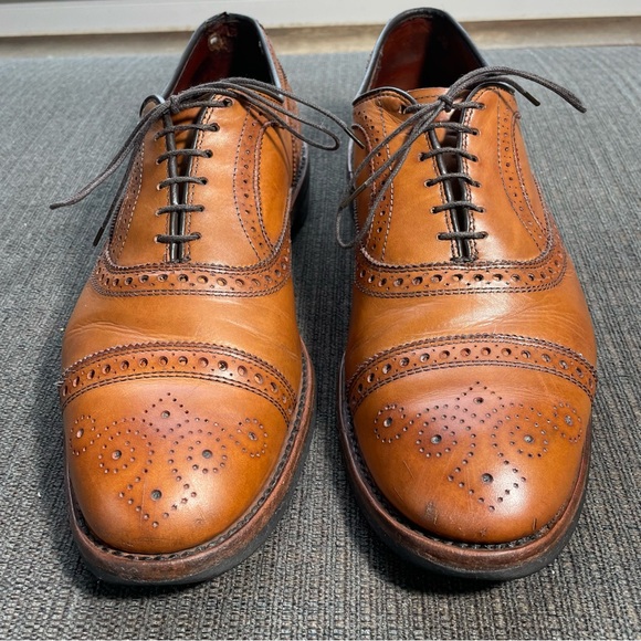 Allen Edmonds Strand Walnut Dainite 9.5 3E EEE Wide - Picture 8 of 8